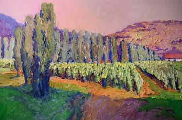 Original Expressionism Landscape Paintings by Suren Nersisyan